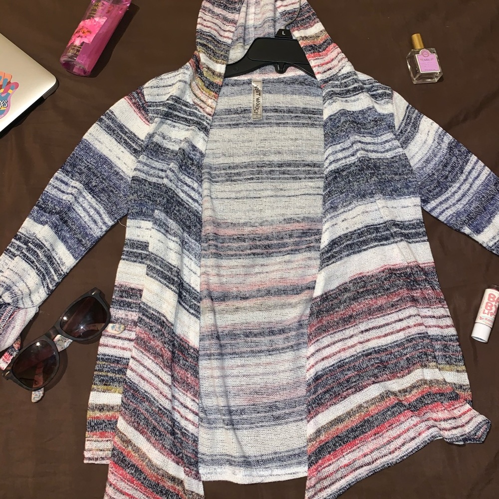 Girly over hoodie